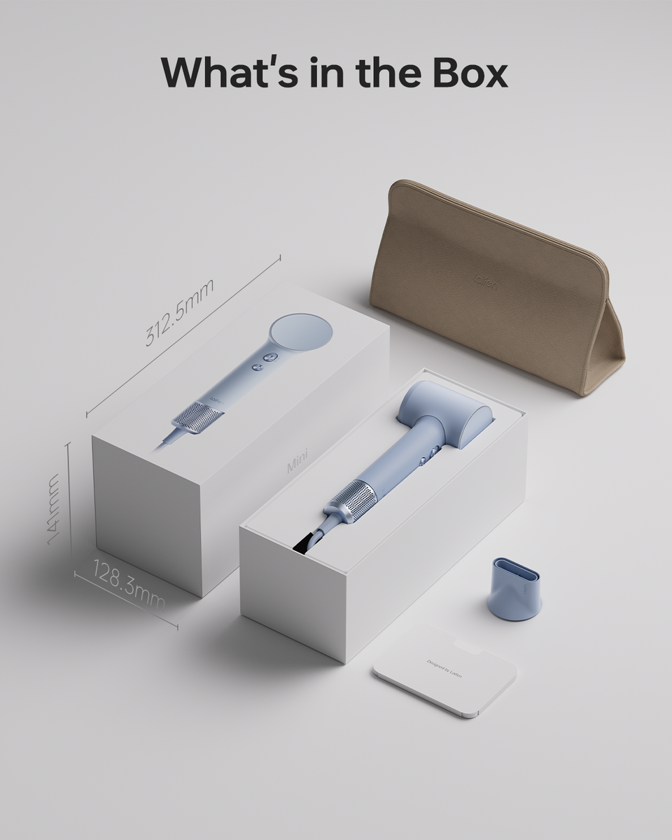 Laifen Hair Dryer-Mini - Blue