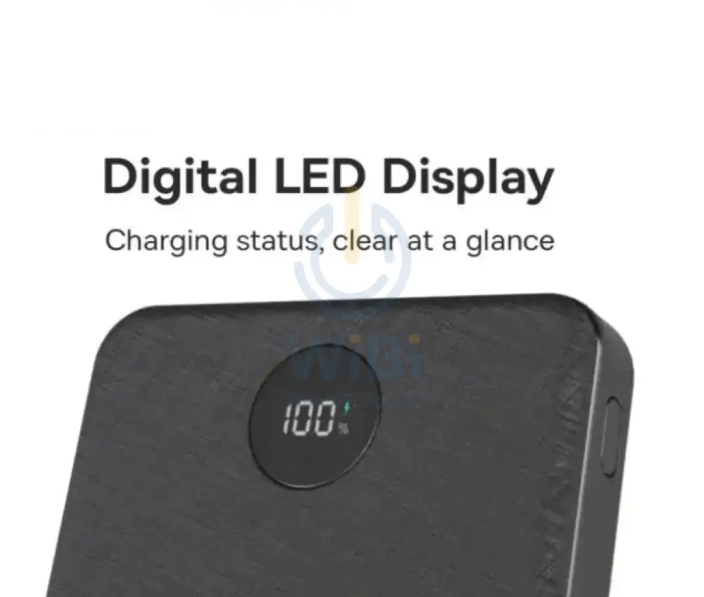 BRAVE Slim Power Bank - 30000mAh / 22.5W / USB-C / Black Accessories > Power Bank