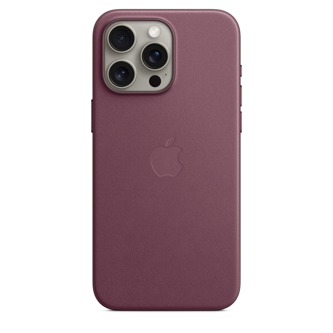 Apple FineWoven Magsafe Case - Apple iPhone 15 Pro Max / Mulberry Accessories > Mobiles & Tablets > Mobiles > Covers &