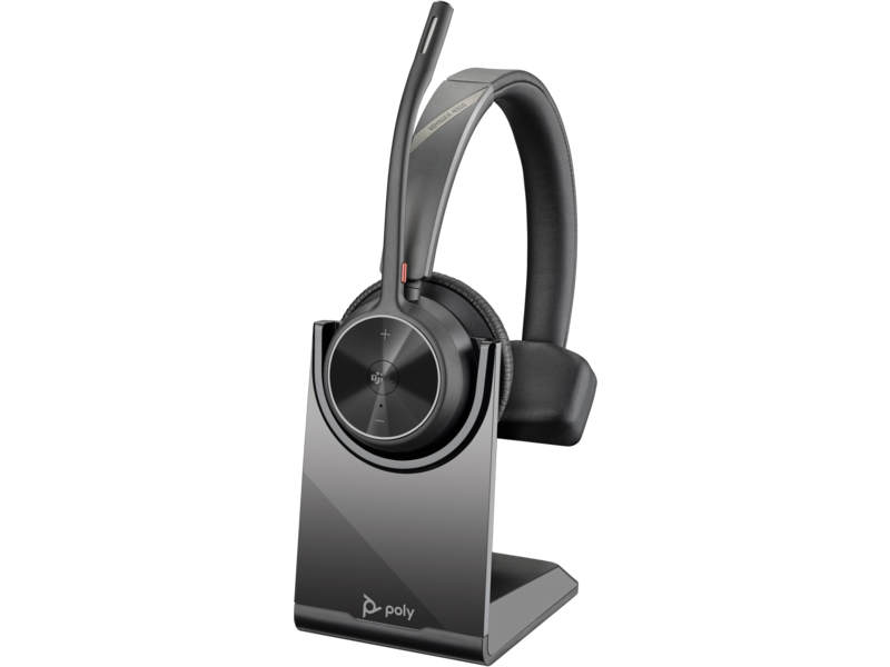 HP HP Poly Voyager 4310-M Microsoft Teams Certified Headset - Monoaural / USB-C / BT700 Dongle / Charging Stand