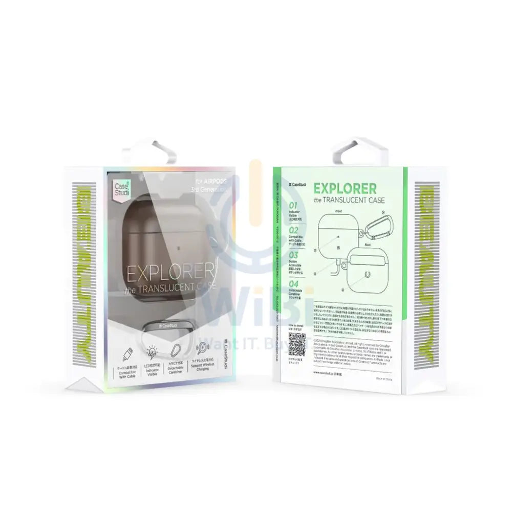 CaseStudi Airpods 3rd Generation Case - Explorer Brown Accessories > Mobiles & Tablets