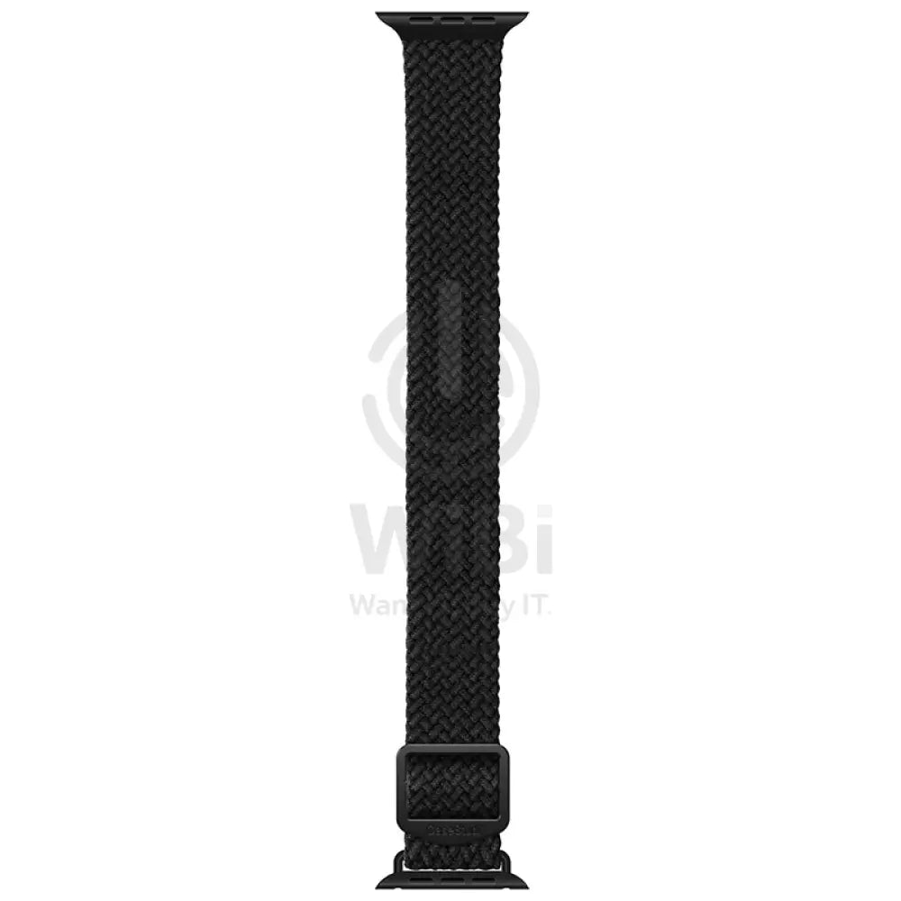 Casestudi Ballistic Strap - Apple Watch Series 7 / 41mm / Black Accessories > Smart Watches > Straps