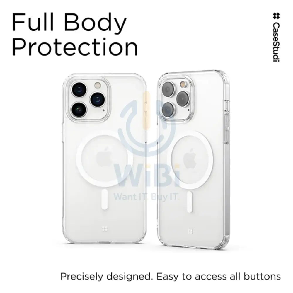 Casestudi Explorer MagSafe Case For Apple iPhone 14 Pro - Clear Accessories > Mobiles & Tablets