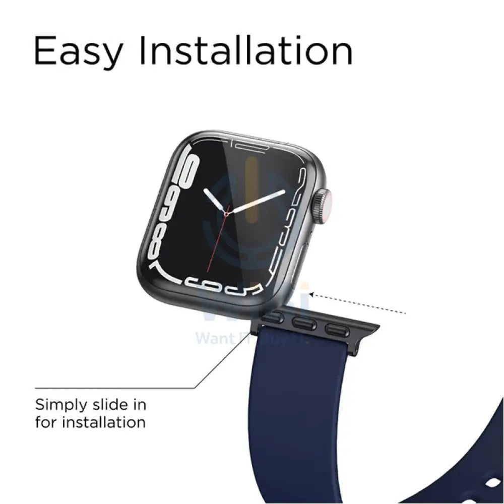 Casestudi USL Strap - Apple Watch Series 7 / 45mm / Navy Accessories > Smart Watches > Straps