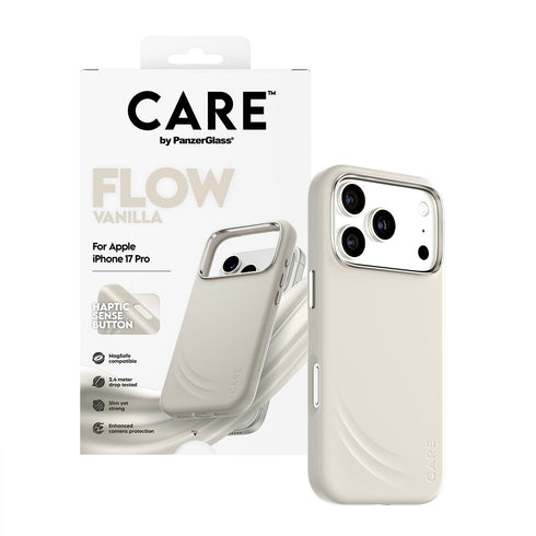 PanzerGlass® Feature FLOW MagSafe Case For iPhone 17 Pro - Vanilla