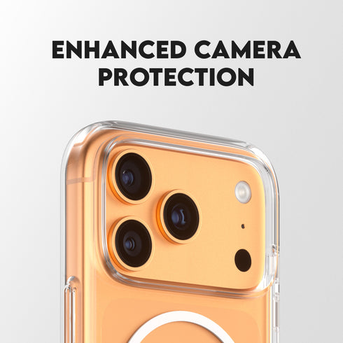 PanzerGlass® Feature Kickstand & MagSafe Transparent Case For iPhone 17 Pro - Clear
