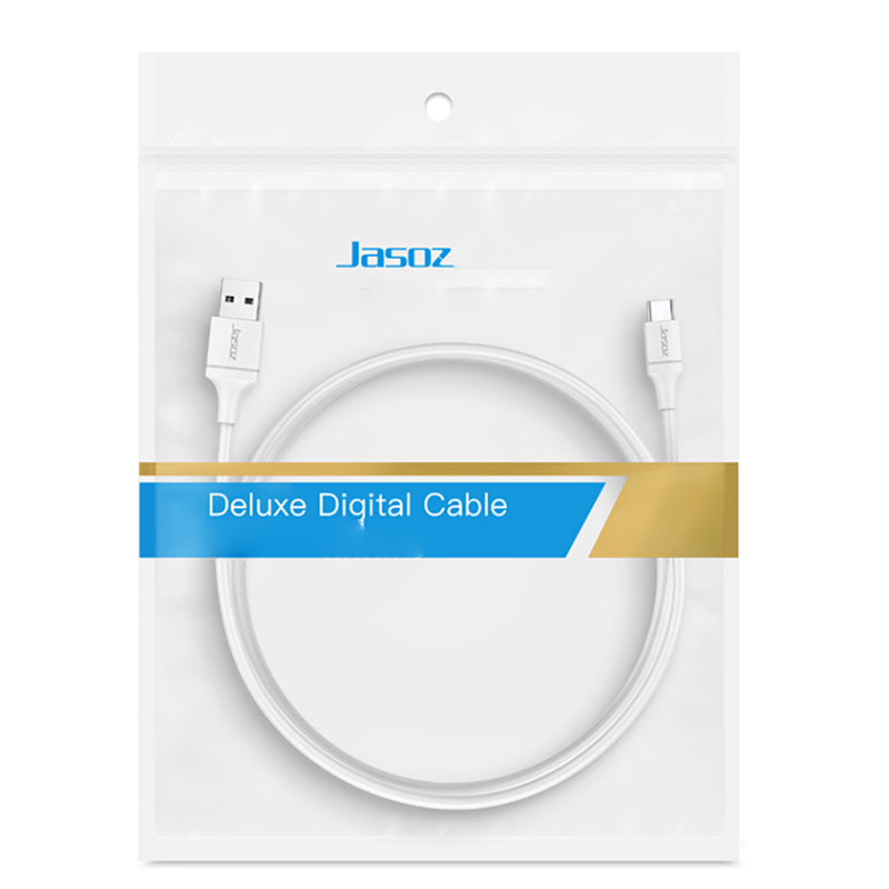 Jasoz D117 Fast Charging Cable - 6A / 3 Meter / USB-A / USB-C / White