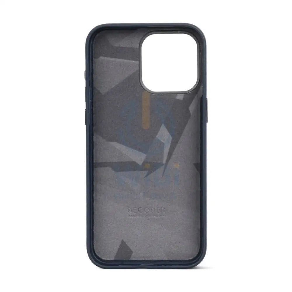 Decoded iPhone 15 Pro Leather Backcover Magsafe Case - True Navy Accessories > Mobiles & Tablets > Mobiles > Screen