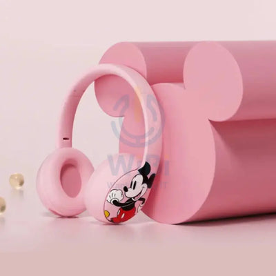Disney LK-04 Bluetooth Wireless Kids Headset - Mickey Pink Accessories > Audio > Headphones