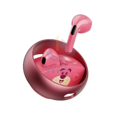 Disney QS-13 Bluetooth Wireless headphones - Lotso Pink Accessories > Audio > Headphones