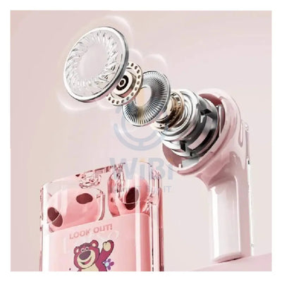 Disney QS-T5 Bluetooth Wireless headphones - Lotso Pink Accessories > Audio > Headphones