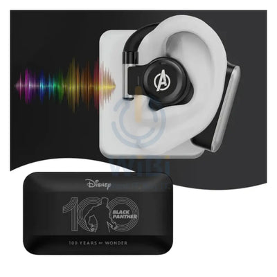 Disney QS-T6 Bluetooth Wireless headphones - Panther Black Accessories > Audio > Headphones