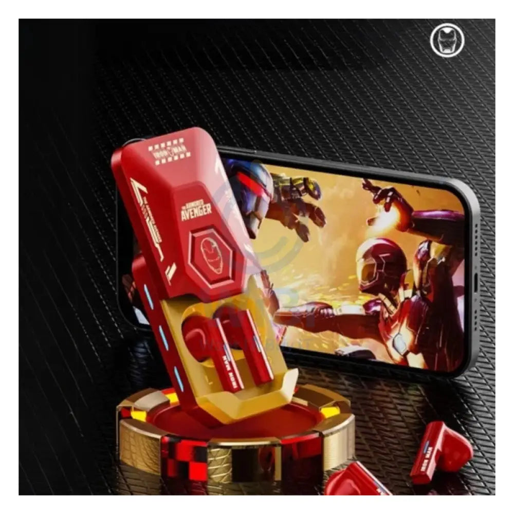 Disney QS-X1 Bluetooth Wireless headphones - Ironman Red Accessories > Audio > Headphones