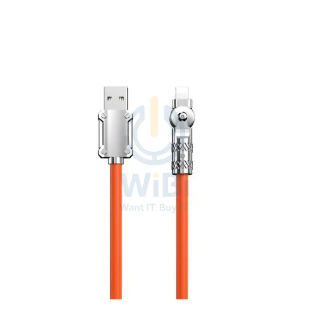 DUDAO L24AL Fast Charge Data Cable - 1 Meter / 30W / Orange Accessories > Cables & Converters > Cables
