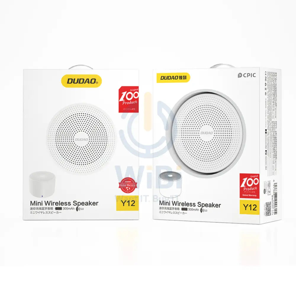 DUDAO Y12 Mini Wireless Bluetooth Speaker - White Accessories > Audio > Speakers