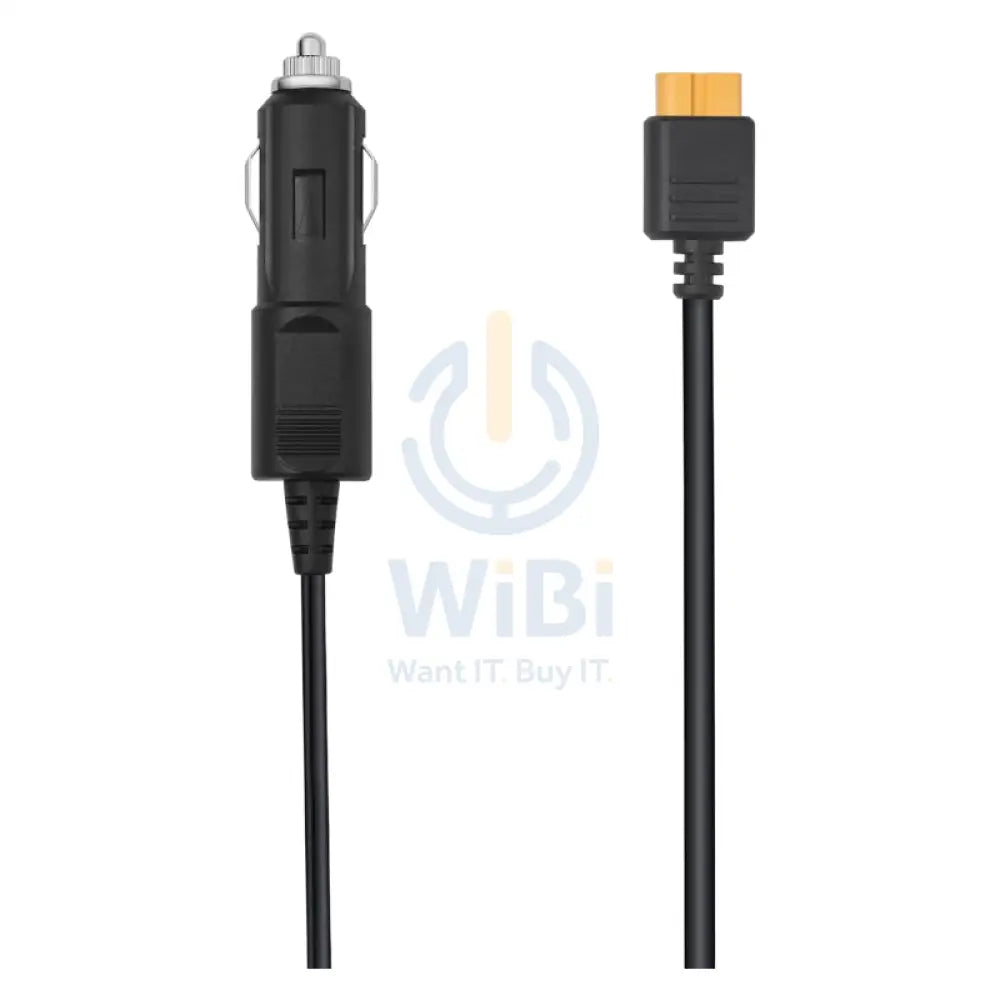 EcoFlow Car Charge XT60 Cable - 1.5 Meter / Black Accessories > Cables & Converters > Cables