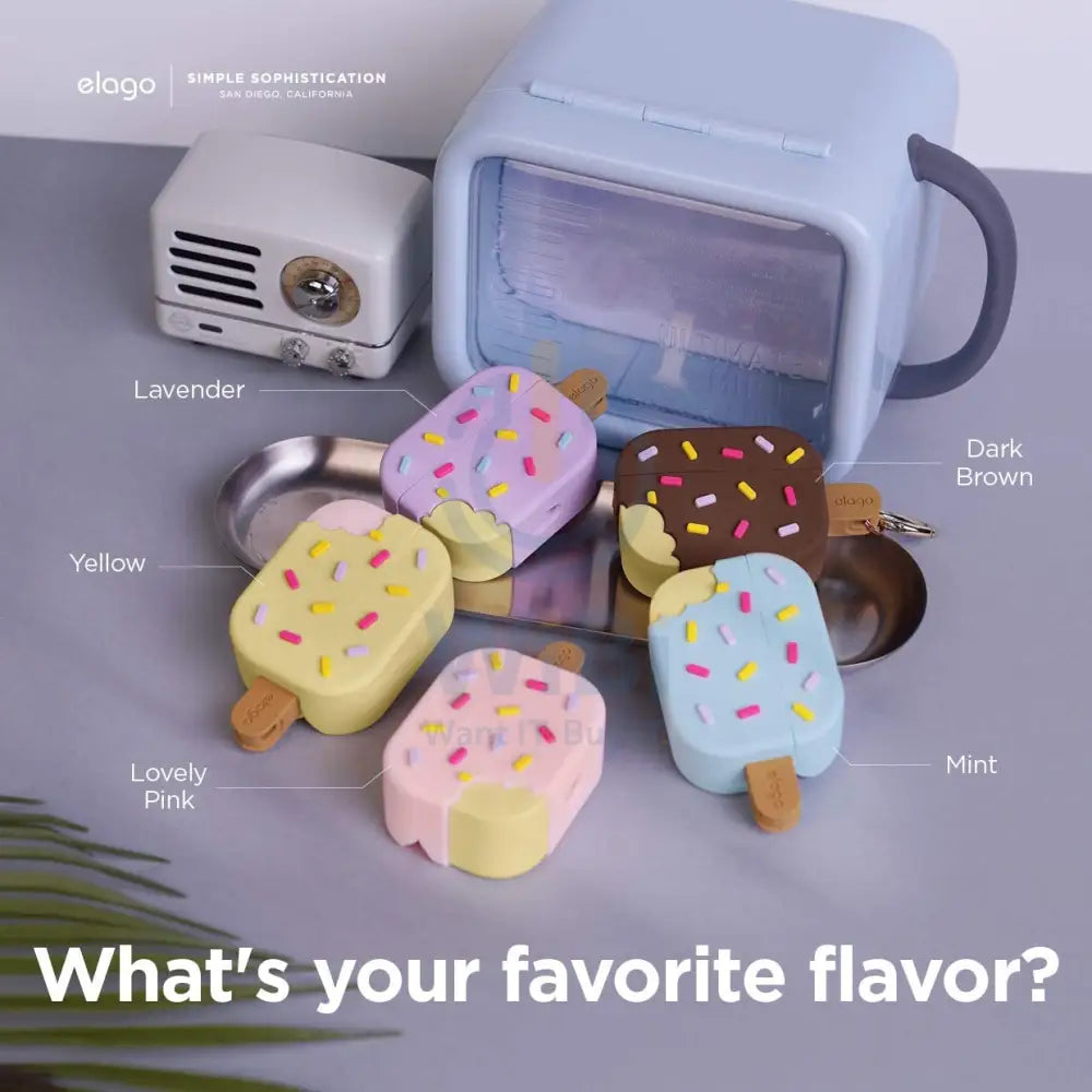 Elago AirPods Pro Ice Cream Case - Yellow Accessories > Mobiles & Tablets > Mobiles