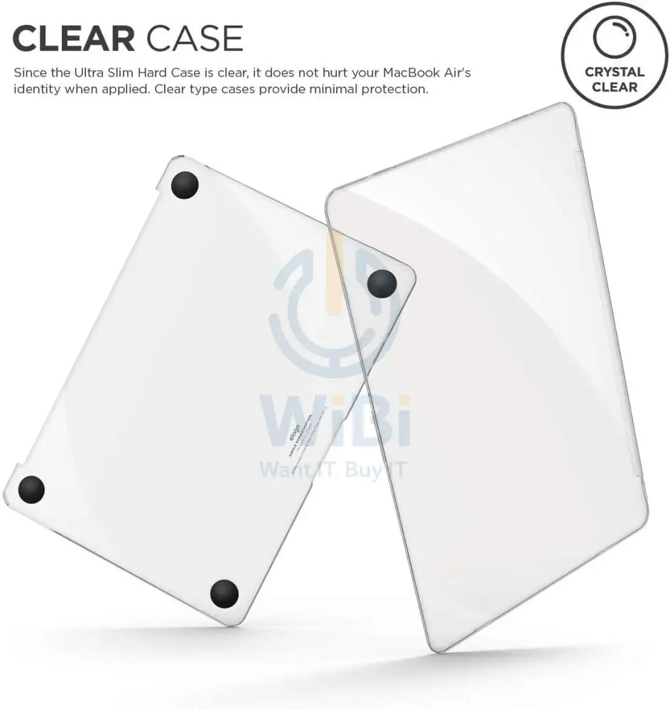 Elago Macbook Air 13’’/m1 (2019-) Ultra Slim Case - Clear Accessories > Other Laptop Accessories
