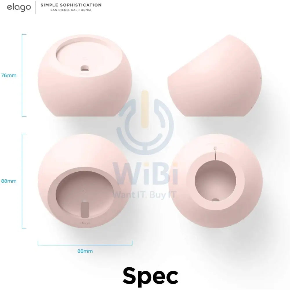 Elago MS2 Charging Stand for MagSafe - Sand Pink Accessories > Mobiles & Tablets > Mobiles > Mobile Holder / Stands