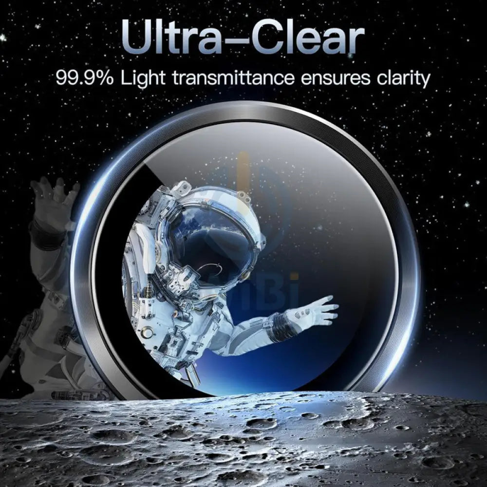 Eltoro Individual Ar Metal Rings Camera Lens Protector for iPhone 15 Pro / 15 Pro Max - Black Accessories > Mobiles &
