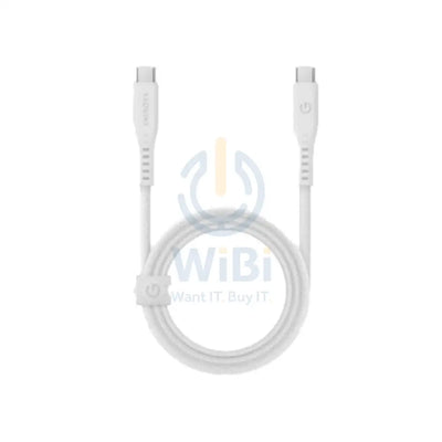 Energea Flow USB C to USB C cable 1.5m / White Accessories > Cables & Converters > Cables
