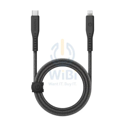Energea Flow USB C to lightning cable 1.5m / Black Accessories > Cables & Converters > Cables