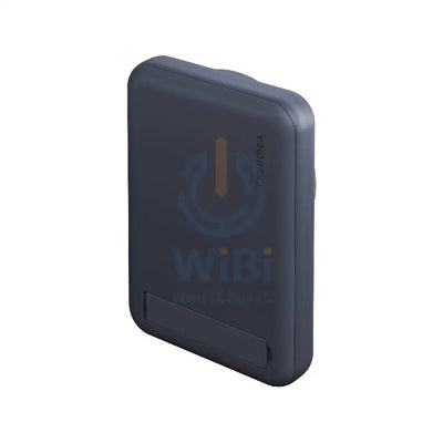 Energea MagPac Mini Ultra Slim Magsafe Power Bank with Built-In Video Stand - 10000mAh / USB-C / Blue Accessories >