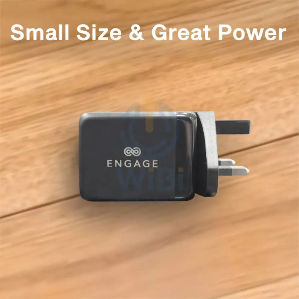Engage Charger with GaN Technology - 65W / Black Accessories > Power Adapters