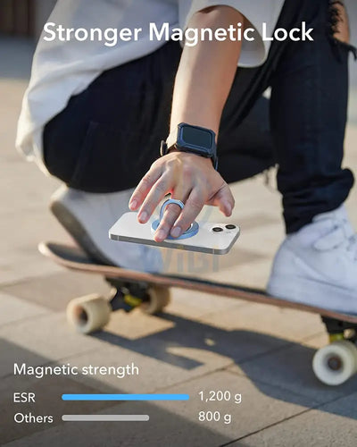 ESR HaloLock Ring Stand - Sierra Blue Accessories > Mobiles & Tablets > Mobiles > Mobile Holder / Stands