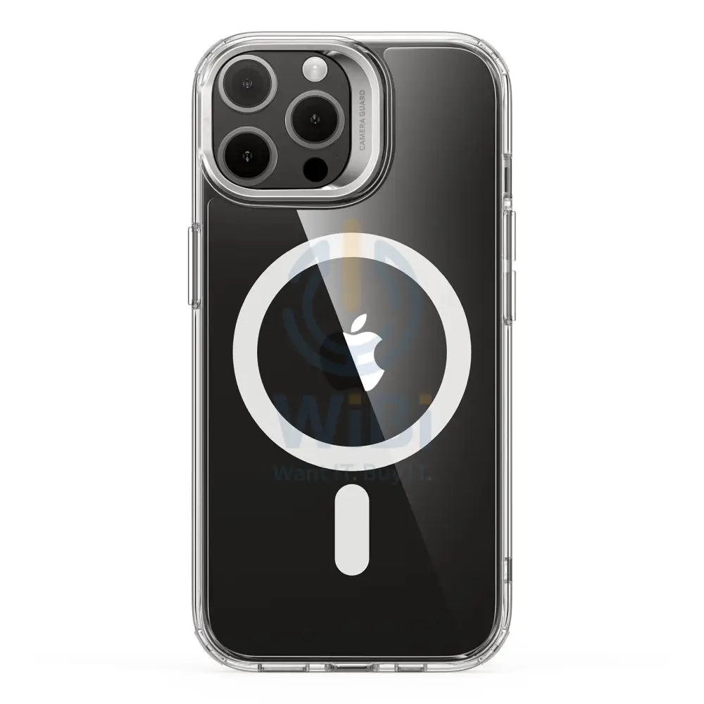 ESR iPhone 15 Pro Max Classic Hybrid Case with Stash Stand (HaloLock) - Clear Accessories > Mobiles & Tablets > Mobiles