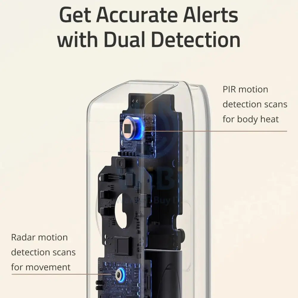 Eufy Video Doorbell Dual Camera 2K with HomeBase - Black Accessories > Smart Devices