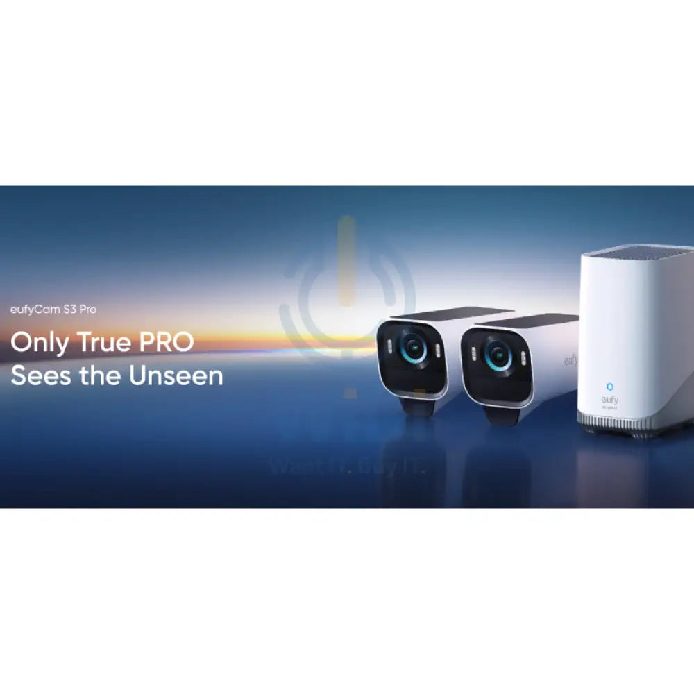 eufyCam S3 Pro 2-Cam Kit Cameras > Security Cameras