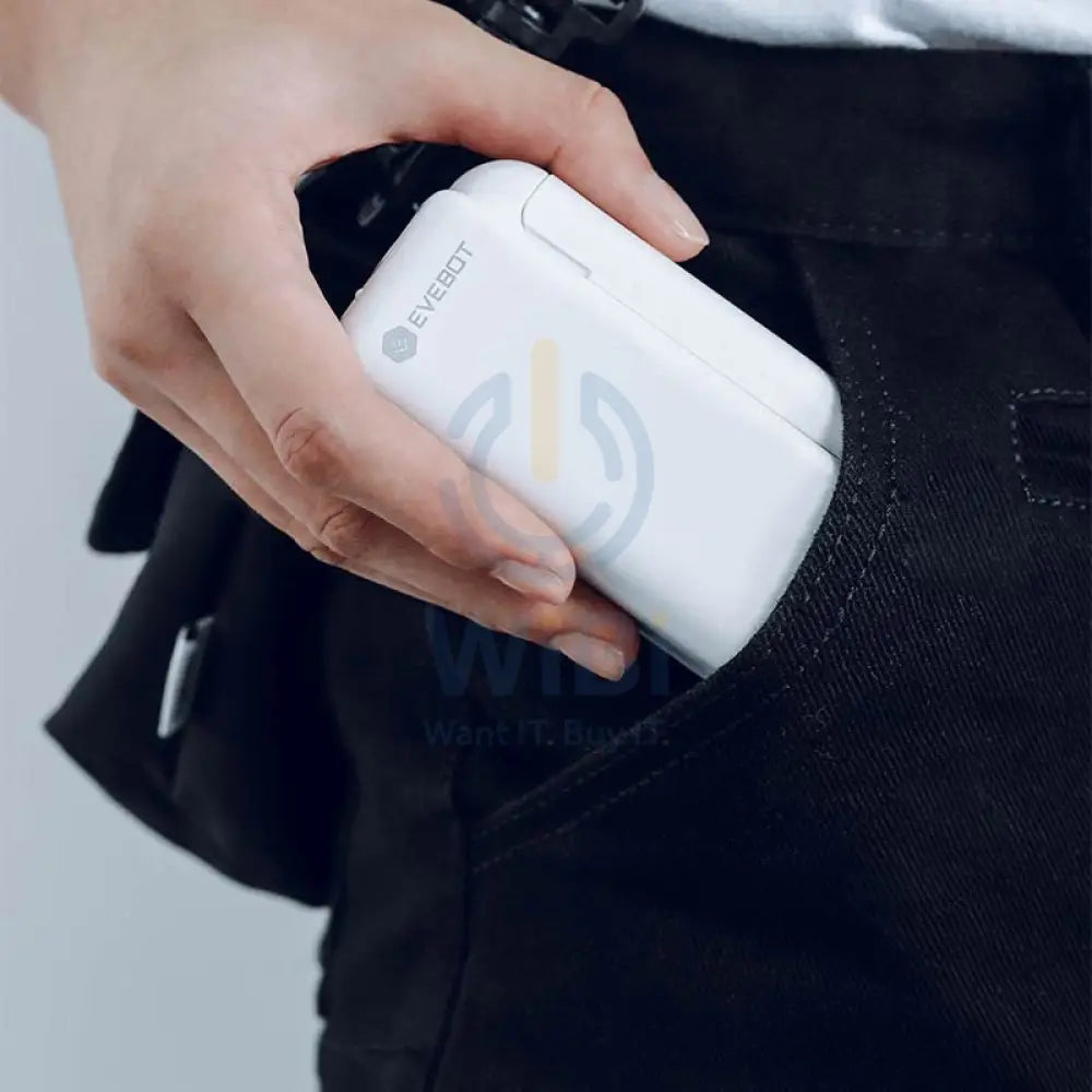 Evebot PrintPods-Handheld Printers for Absorbent Surfaces – White Printers & Scanners > Printers