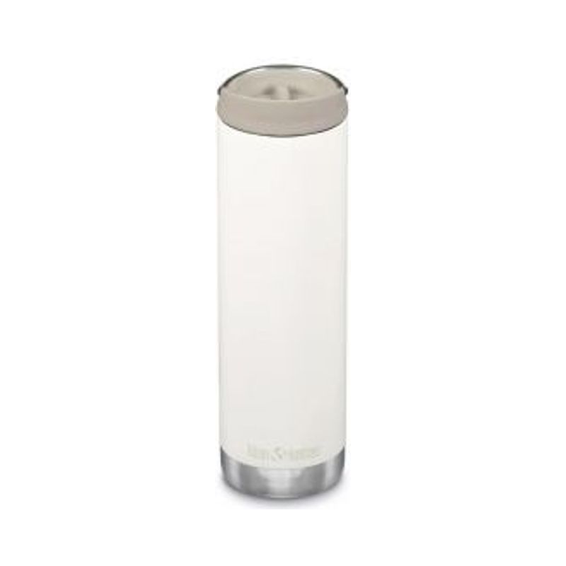Klean Kanteen TkWide 20oz Insulated Coffee Tumbler With Cafe Cap - Tofu