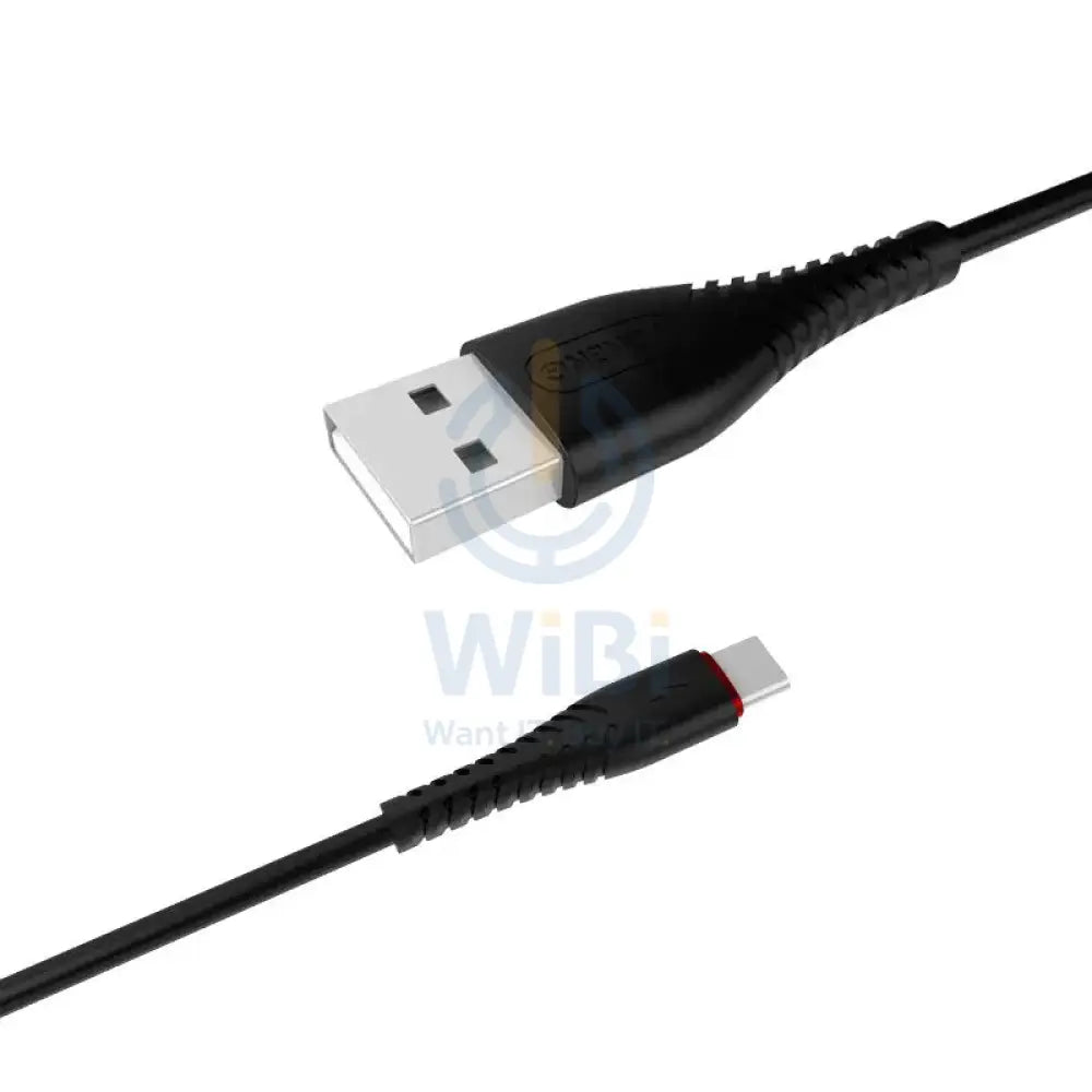 Foneng X15 Braid Type-C Data Cable Fast 2.4A - 1.2 Meter / Black Accessories > Cables & Converters > Cables