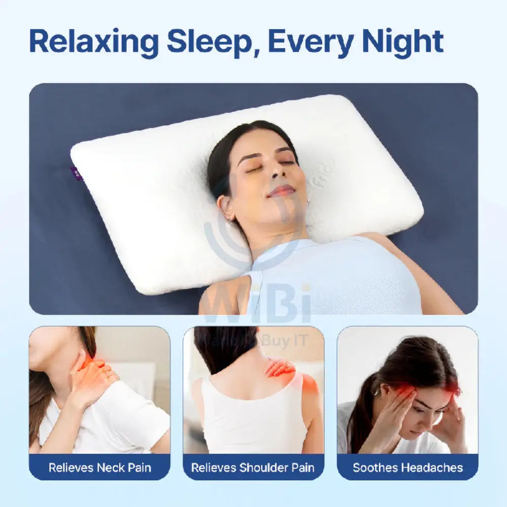 Frido FR-UNFP-L Ultimate Deep Sleep Pillow - 5-Inch / White Outdoor & Travel > Pillows