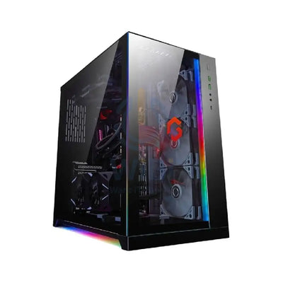 GameOn LIAN LI Edition Dynamic Mid Tower Case - Black Gaming Consoles > Gaming Zone