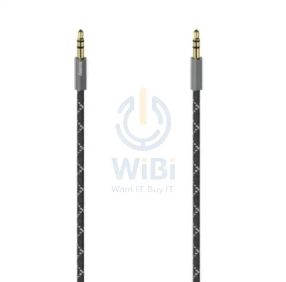 Hama 3.5 mm Audio Cable 1.5 m - Metal Gold-Plated Accessories > Cables & Converters > Cables