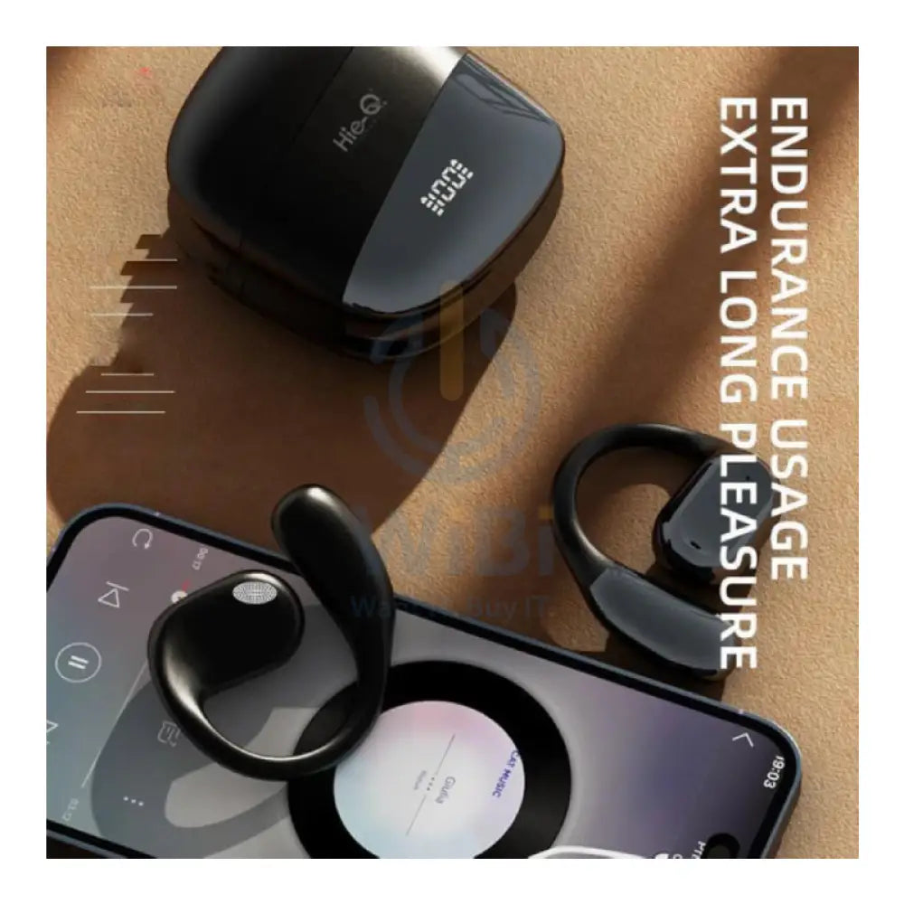 Hie-Q Q10 Open Earbuds - Black Accessories > Audio > Headphones