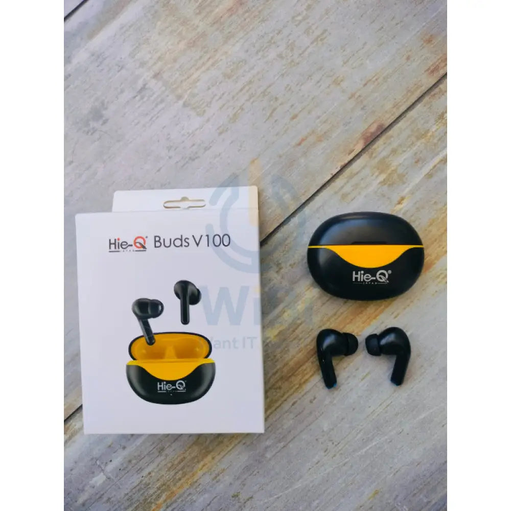 Hie-Q V 100 Earbuds - Black Accessories > Audio > Headphones