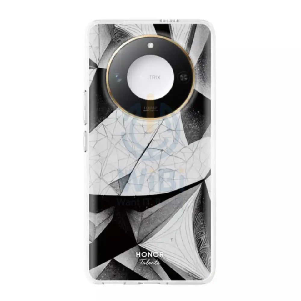 HONOR X9D Phone Case - Black/White Accessories > Mobiles & Tablets > Mobiles > Covers & Cases