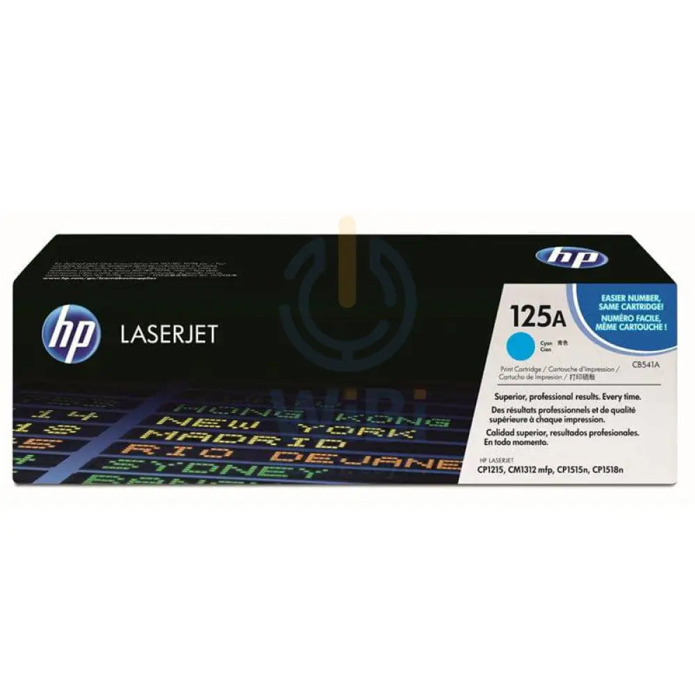 HP 125A LaserJet Toner Cartridge - 1.4K Pages / Cyan Color / Toner Cartridge