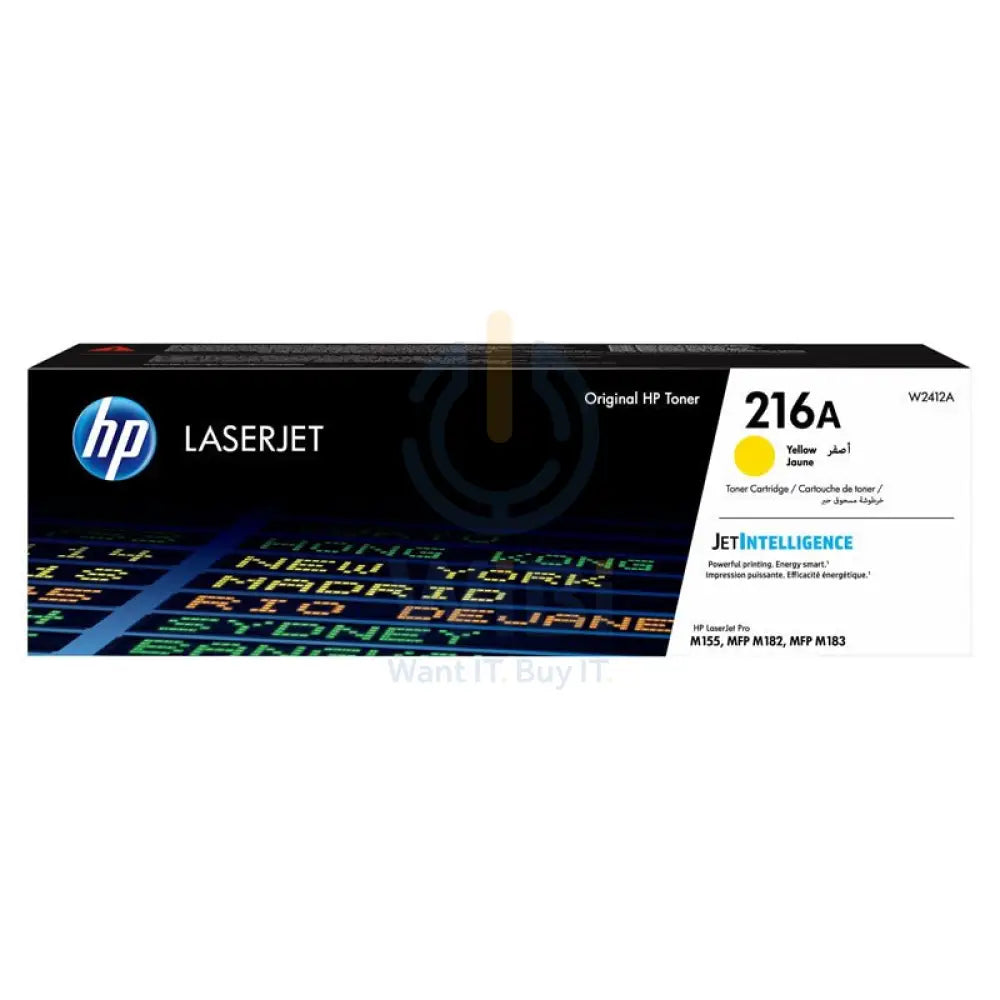 HP 216A Yellow Color - 850 Pages / Yellow Color / Toner Cartridge Accessories > Printers & Scanners > Printers >