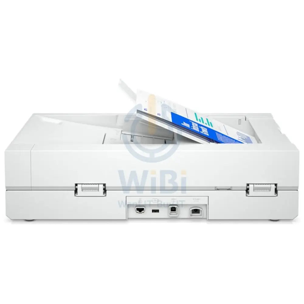 HP ScanJet Pro N4600 fnw1 - 40ppm / 1200dpi / A4 / LAN / Wi-Fi / USB / Flatbed ADF Scanner Printers & Scanners >