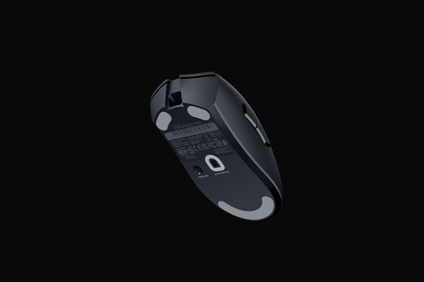Razer DeathAdder V3 Pro Ultra-Lightweight Wireless/Wired Ergonomic Esports Mouse - Black
