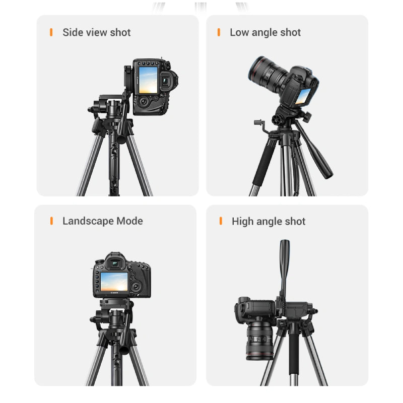 UGREEN Professional Tripod For Phone and Cameras - Black