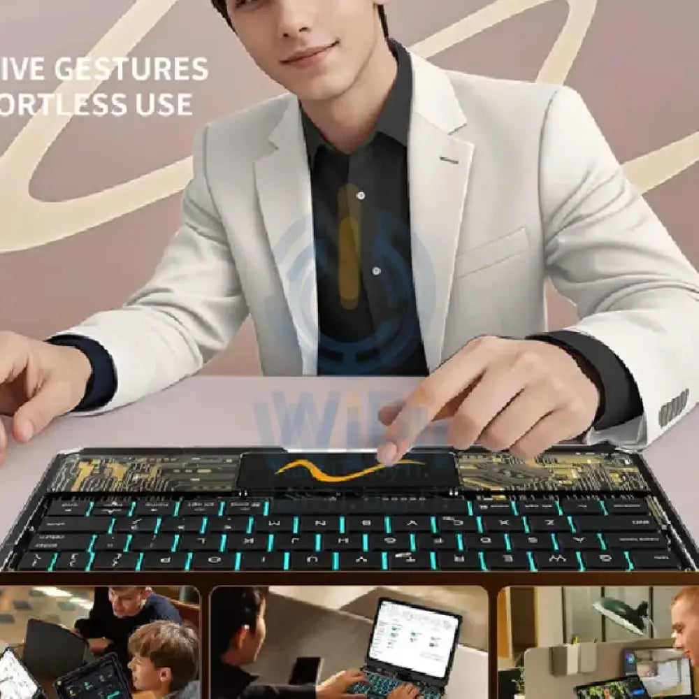 iFacemall Keyboard Case for iPad Air 11 RGB Backlit Accessories > Mobiles & Tablets > Tablets > Keyboard & Mouse