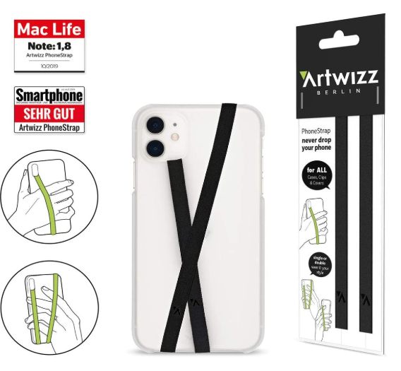 Artwizz Phone Strap For Your Smartphone Case - Black