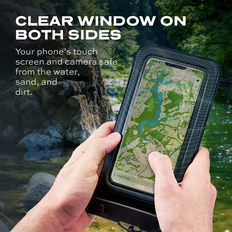 Statik Marcase Floating Waterproof Phone Pouch Case - Black