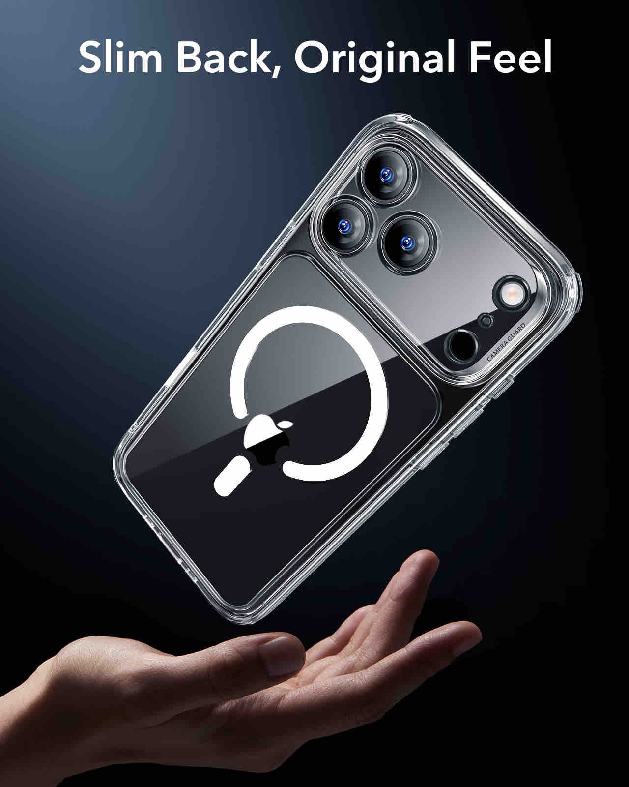 ESR iPhone 17 Pro Max Halolock Classic Hybrid (Camera Control Button)+ Screen Protector Set